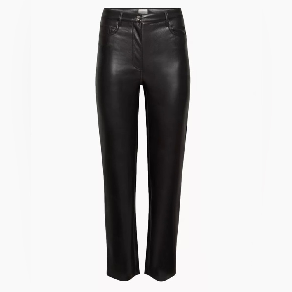 Aritzia Faux Leather Pants